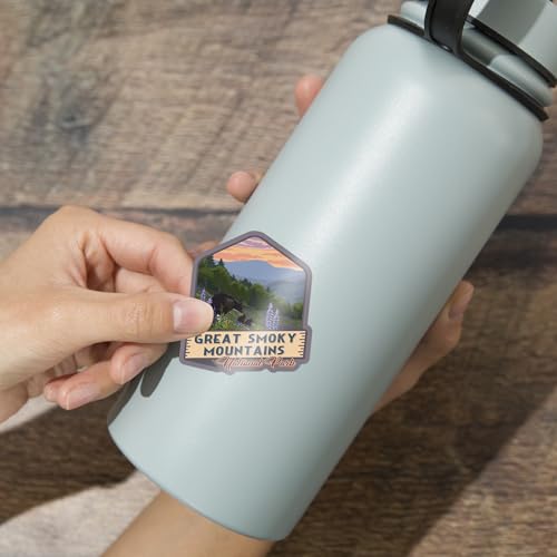 Great Smoky Mountains Bear Sticker - Small Vinyl Decal