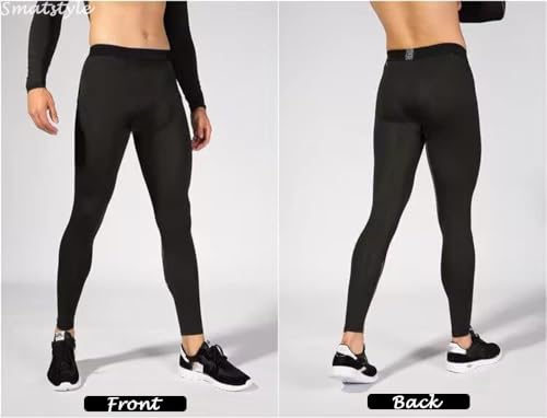 Men's Compression Pants for Running, Gym & Sports Tights