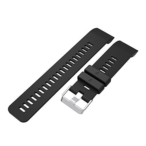 Soft Silicone Replacement Band for Garmin Forerunner 35/30 - Black