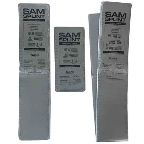 SAM SPLINT 3X COMBO PACK, 36", 18" AND 9" -CHARCOAL GRAY
