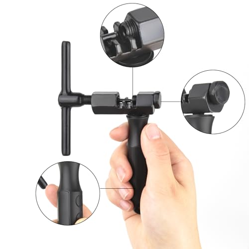 Universal Bicycle Chain Breaker Tool with Replacement Pin