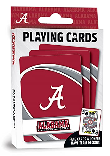 Alabama Crimson Tide Playing Cards - Premium Quality, 52 Cards