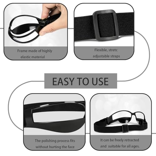 Basketball Dribbling Goggles - Training Equipment, Black