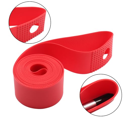 Bicycle Rim Strip - 20mm PVC Tire Liner, 4 Pack