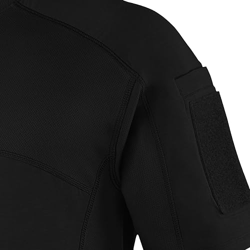 Condor Trident Battle Top X-Large Black - Raglan, Moisture-Wicking