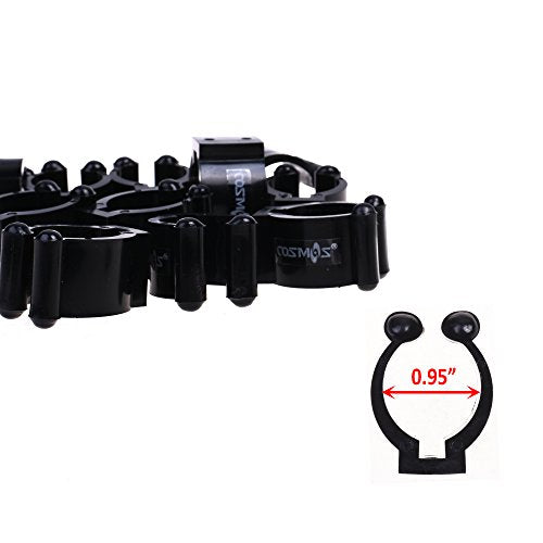 Pool Cue Clip Holders - 12 Replacement Plastic Clips