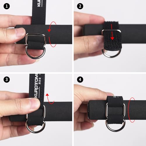 Vefungyan Transparency Fishing Pole Safety Tether Lanyard 2 pcs Heavy Duty Kayak Paddle Leash & Tie Strap