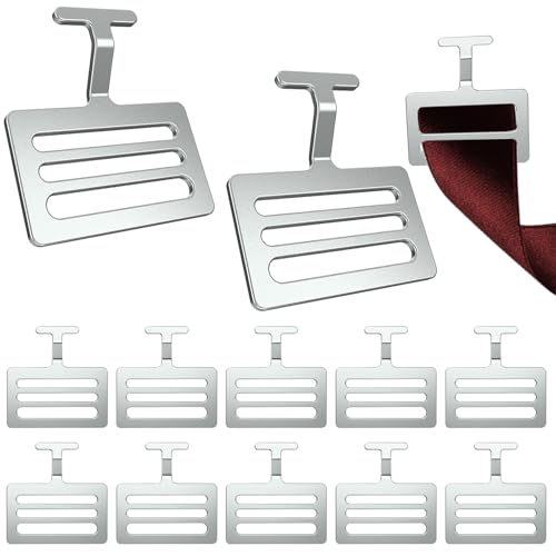 12 Pcs 1.5 Inch Silver Football Shoulder Pad T Hooks for Protective Gear