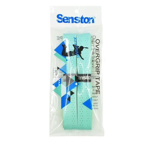 Tennis Badminton Squash Overgrip Tape - 2pcs Keel Green