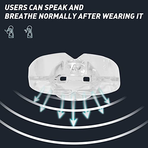 Kids Youth Mouth Guard - Transparent EVA Sports Mouthpiece