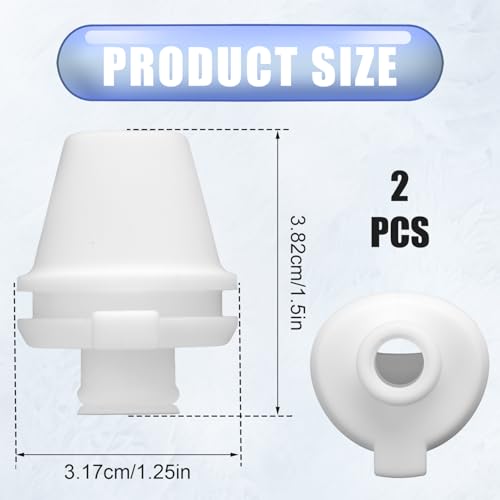 Silicone Bite Valve Replacement for Ello Cooper Water Bottles - 2 Pack