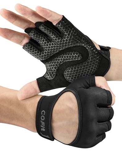 COFIT Breathable Weight Lifting Gloves - Anti-Slip Gym Gloves for Men & Women