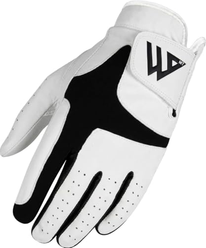 Men's Golf Gloves - Durable Japanese Synthetic - Left Hand - Large