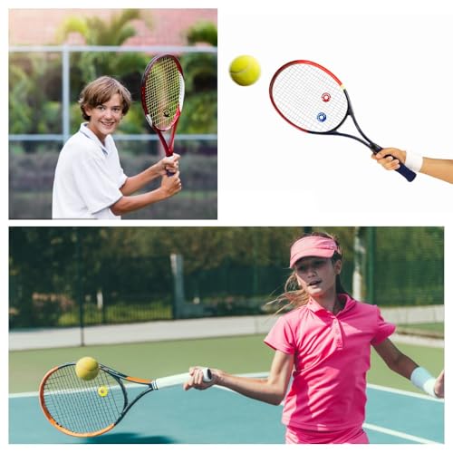 Tennis Racket Vibration Dampener - 4 Color Rubber Shock Absorber