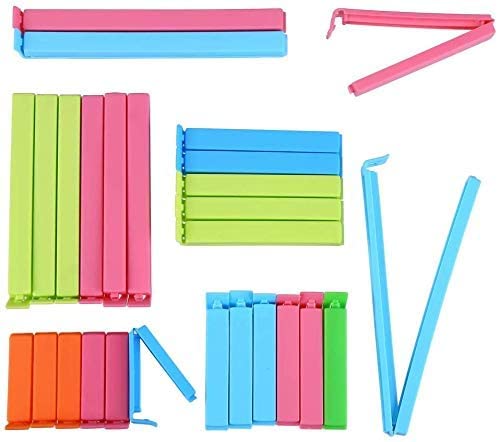 Plastic Sealing Clips for Food Bags - 27 Pack in Assorted Sizes