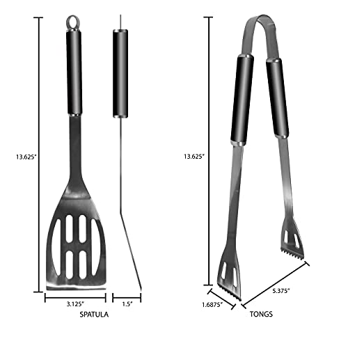 Georgia Bulldogs 2-Piece BBQ Set with Spatula & Tongs
