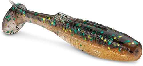CrushCity Mayor Paddle Tail Swimbait - 3.5 Inch, Perch