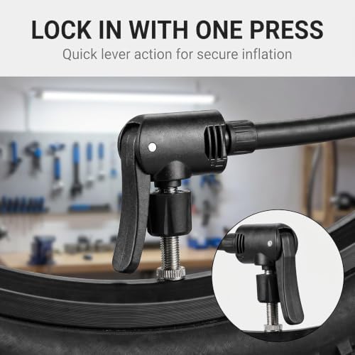 3-in-1 Bicycle Pump Adapter Valve - Dual Head Design