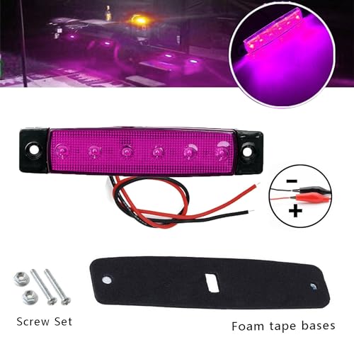 Purple Boat Interior Lights 12V Waterproof Marine LED Deck Courtesy Transom Bow Set - 10pcs