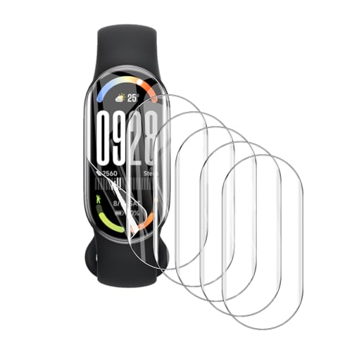 Xiaomi Smart Band 10 Screen Protector - Flexible TPU Film (6 Pack)