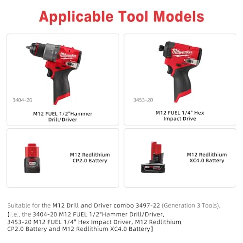 Gen 3 M12 Drill Driver and Accessories Organizer for Milwaukee 48-22-8435 Packout Tool Box - EVA Liner for Enhanced Protection(Black Liner Only - Box and Tools Not Included)