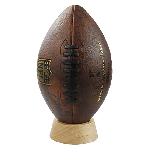 Wood Display Stand for Basketball, Football, Soccer & Volleyball