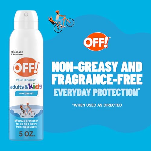 Insect & Mosquito Repellent Spray - 5 Oz, Non-Greasy Formula