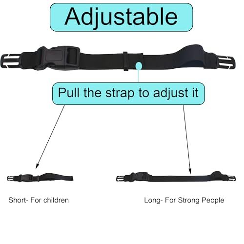 Chest Harness Strap for Backpack - Adjustable 9" to 17.5"