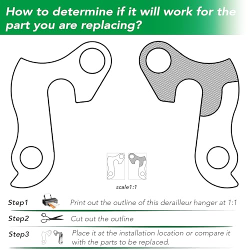 Universal Bicycle Derailleur Hanger - Adjustable Aluminum Alloy