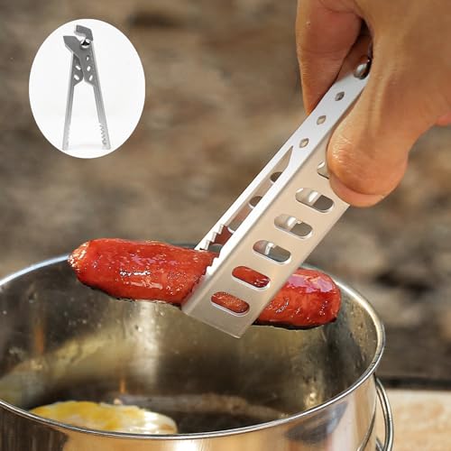 Camping Pot Gripper Clip - Lightweight Aluminum Alloy Tool