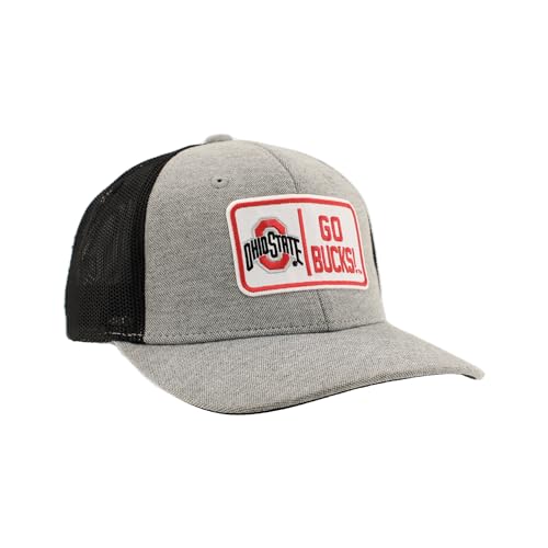 Ohio State Buckeyes NCAA Licensed Trucker Hat Heather - Carson Patch