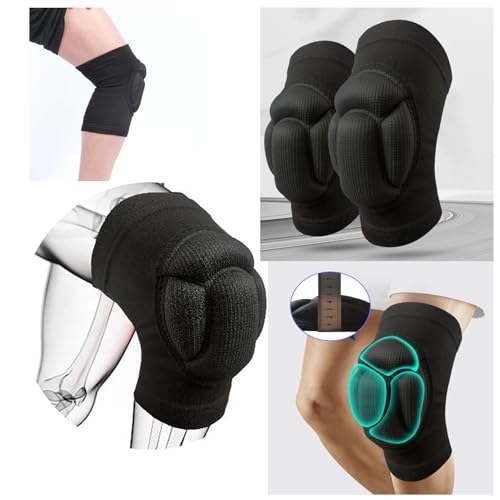 Soft Dance Knee Pads for Women - Small Black 02