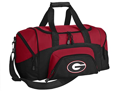 Small Georgia Bulldogs Gym Duffel Bag - 10.5" x 20" x 10"