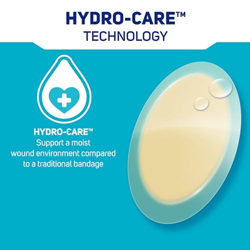 Hydrocolloid Gel Bandages for Heels - Oval, 16 Count