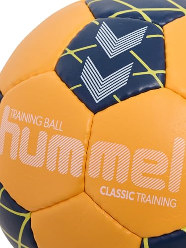 Hmlclassic Soccer Training Ball - Orange/Navy/Yellow