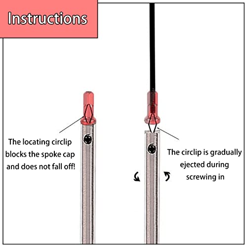 7-in-1 Bicycle Spoke Wrench Set for Rim Cap Removal & Installation