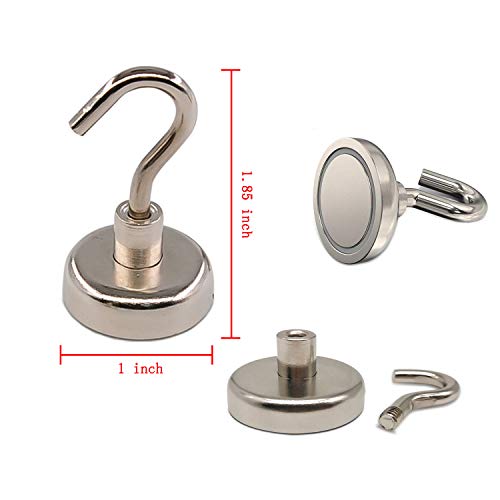 126 Feet Yellow Plastic Safety Barrier Chain with 2 Magnetic Hooks | 12 S-Hooks | 12 Carabiner Clips | 2 Chain Connector | Caution Security Chain Safety Chain for Crowd Control