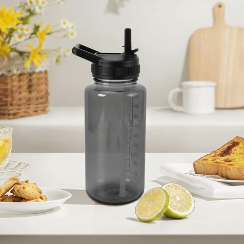 Straw Lid Compatible with Nalgene Water Bottles 32 OZ, BPA-Free