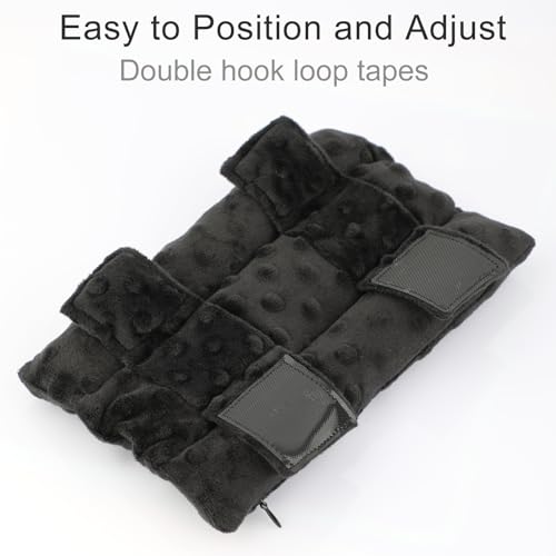 BNRendles Black Three-Row Neck Pad Cushion for Arm Sling Comfort Support