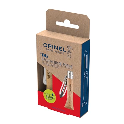 Opinel No.6 Folding Peeler - Outdoor Camping Kitchen Tool