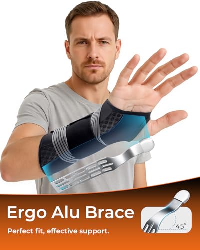 Changenow Black Right-Hand Carpal Tunnel Wrist Brace Night Support S/M