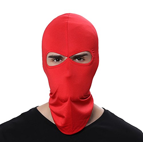 Windproof Balaclava Mask for Outdoor Sports - Red, 43x24.5cm