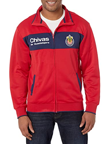 Men's Full-Zip Track Jacket - Chivas Club Deportivo Guadalajara - Medium
