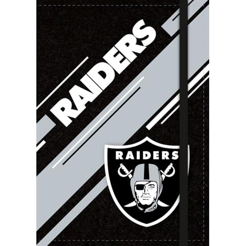 Raiders Soft Cover Stitched Journal - 120 Lined Pages