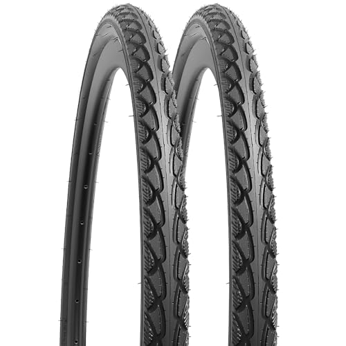 YunSCM 700x40C Gravel Bike Tires - 2Pcs Foldable 700C 40-622 Tubeless-Ready