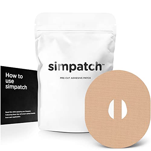 SIMPATCH Adhesive Tape for Dexcom G7 Sensor - 25 Pack Waterproof Medical Tape