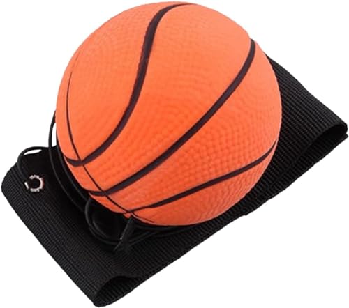 Wrist Return Ball for Agility Training - 2.36 Inch Rubber Bouncy Ball