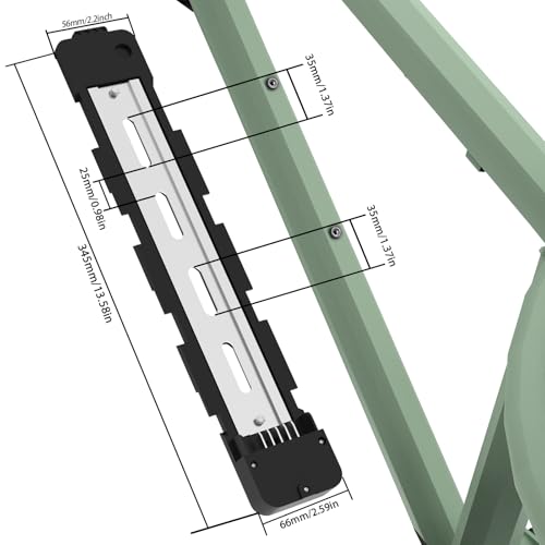 Ebike Battery Mounting Plate Bracket with Connector - 5 Pins