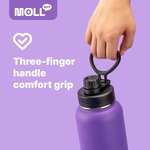 Spout Replacement Lid for Hydro Flask & Takeya Wide Mouth Water Bottles - BPA Free