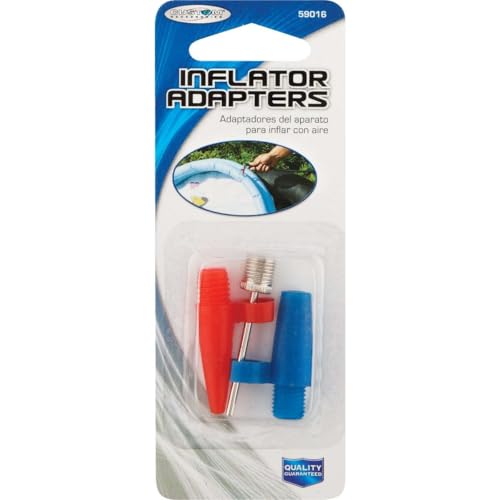3-Piece Inflator Adapter Set for Sports Balls and Inflatables